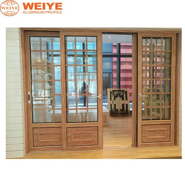 2020 Hot Sell Aluminium Glass Sliding Doors Aluminium Window And Door Manufacturer