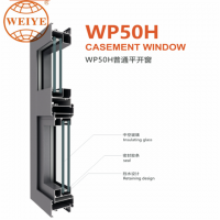 Vietnam Aluminium profile for casement glass window frame