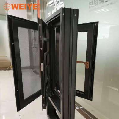 2020 anti-theft compartment and  heat insolate casement window  powder coating finished